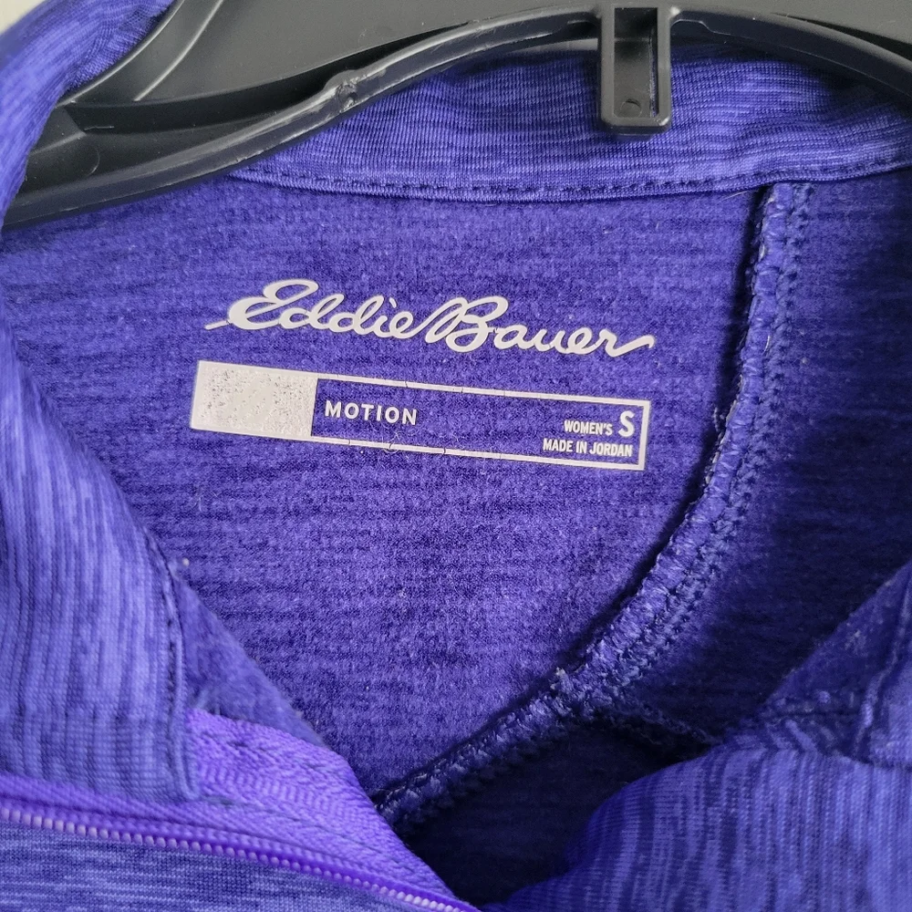 Eddie Bauer quarter zip jacket - Picture 3 of 5